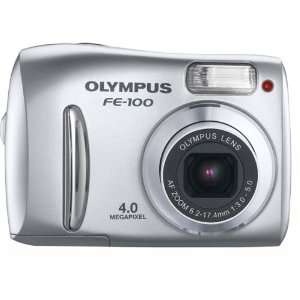  Olympus FE 100 4MP Digital Camera with 2.8x Optical Zoom 