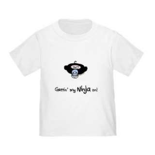  Rude lil dude ninja Funny Toddler T Shirt by  