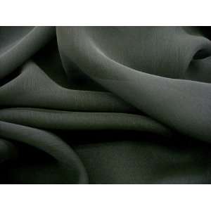  Iridescent Polyester Chiffon Black 1127
