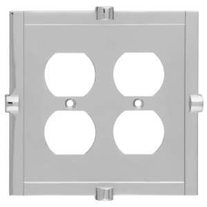  Stanley Home Designs V8080 Meis Double Duplex Wall Plate 