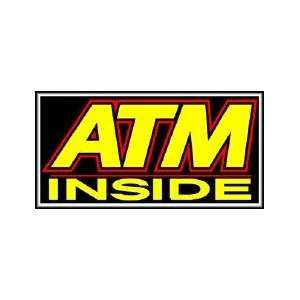  ATM Inside Backlit Sign 15 x 30