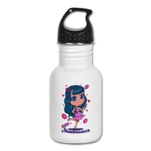  Kids Water Bottle High Maintenance Girl with Kisses 