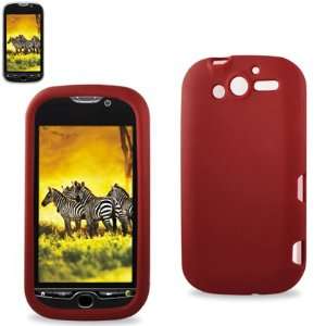  Silicone Case SLC01 HTC MyTouch HD/2010 Red with Screen 
