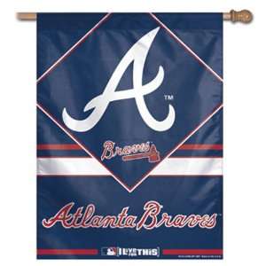    Atlanta Braves MLB Vertical Flag (27x37)
