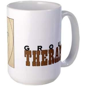  group therapy lg. mug Military Large Mug by  