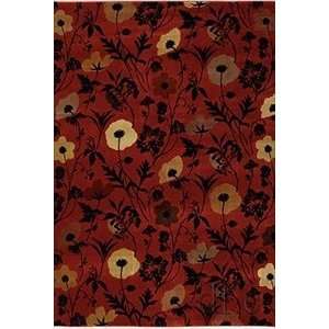  Shaw Rugs 06800 Fields of Glory Red Rug Furniture & Decor