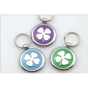  Pet ID Tag   Clover   Custom engraved cat and dog ID tags 