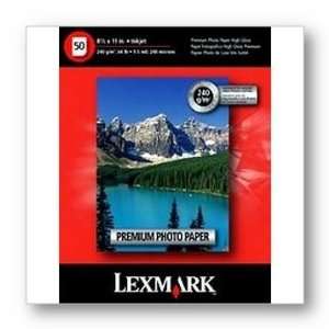  Lexmark 21G1740 50 SHEETS 8.5X11IN PREMIUM PHOTO PAPER 