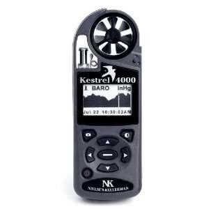 4000 0840  Pocket Weather Tracker Gray Wind Speed, Temperature 