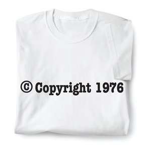 Personalized © Copyright Birth Year Infant Snapsuit Baby