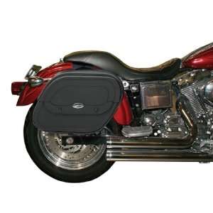 Saddlemen Express Cruis N Shock Cutaway Saddlebag For Harley Davidson