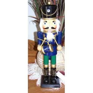    Christmas Nutcracker Wooden Drummer Figurine
