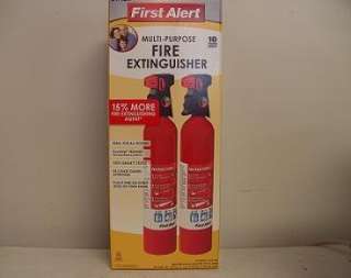 First Alert Twin Pack Fire Extinguishers