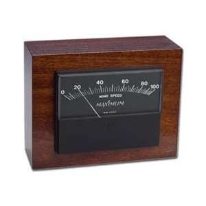   with analog display for up to 100  MPH Winds