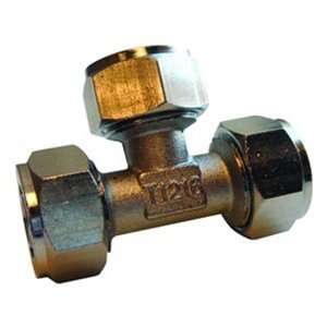 Polyconn PC64DR 10108 Duratec Nickel Plated Brass Pipe Fitting 