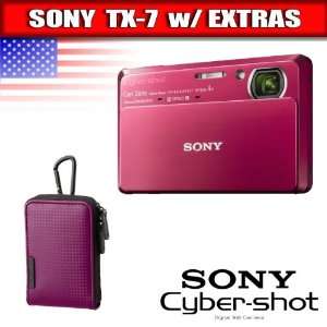  Sony DSC TX7 10.2MP CMOS Digital Camera with 4x Zoom with 