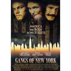  GANGS OF NEW YORK   Movie Poster