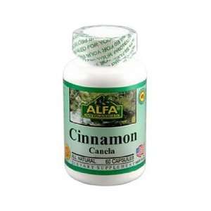  Alfa Vitamins Cinnamon 500 mg 60 caps Lowers Cholesterol 