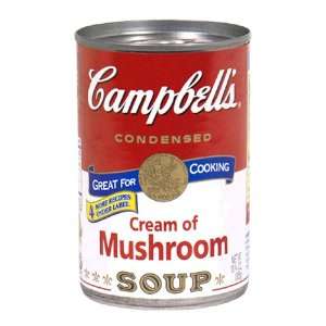  Campbells Condensed Soup, Cream of Mushroom, 10.75 oz 