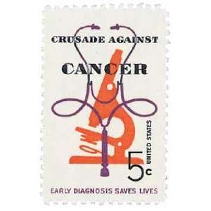  #1263   1965 5c Crusade Against Cancer U. S. Postage Stamp 