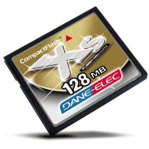  Dane Elec 128MB Compact Flash High Speed (35x) Memory Card 
