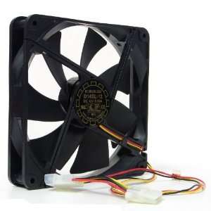  Yate Loon 140mm X 25mm D14sl 12 Fan Low Speed 3 and 4 Pin 