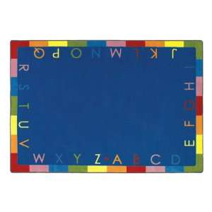  Joy Carpets 1534 GG Rainbow Alphabet Carpet (10 9 x 13 