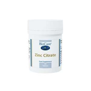 Biocare Zinc Citrate 50mg (15mg elemental zinc) 90 Tablets  