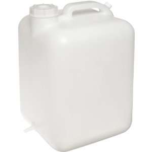Dynalon 105775 HDPE 5 gallon Hedwin Style Square Lab Carboy, with 
