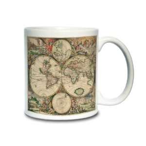  World Map 1689   Coffee Mug 