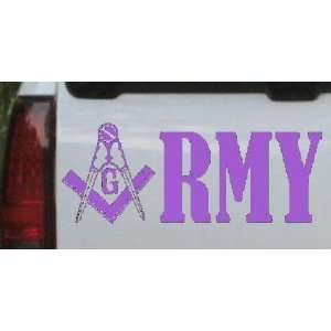  Purple 44in X 17.1in    Masonic Freemason Army Military 