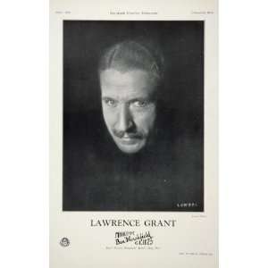  1930 Lawrence Grant Actor Movie Film Casting Ad   Original 