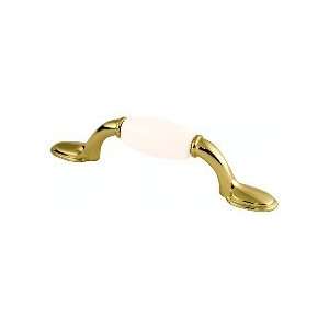  Berenson 1760 103 P   Footed Handle, Centers 3, Polished 