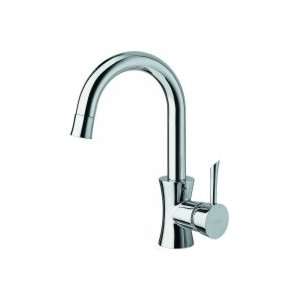   Lavatory Mixing Faucet With Pop Up Waste 17601 CS BN
