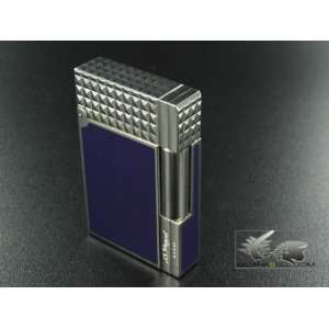  ST Dupont Palladium and Purple Lacquer Gatsby Lighter 
