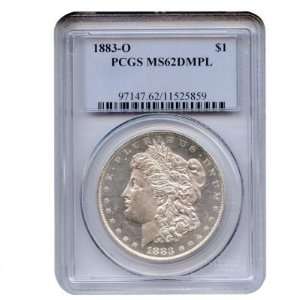  1883 O Morgan Dollar MS62DMPL PCGS