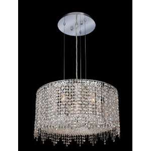 Eye catching round drip fashioned crystal chandelier lighting EL393D22 