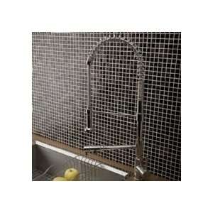   Faucet W/ Spray & Single Lever Handle 1920 21 Brushed Stainless Steel