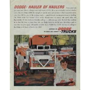 DODGE Hauler Of Haulers (U Haul Trailers)  1960 Dodge D500 Truck 