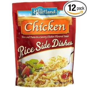 Heartland Rice Side Dish, Chicken, 5.6 Ounce Packages (Pack of 12)