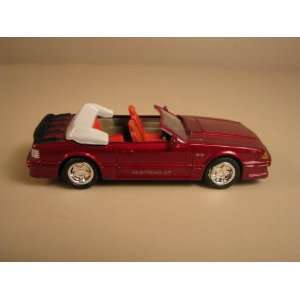  1989 Ford Mustang GT Metallic Red 143 Toys & Games