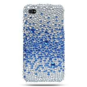  Iphone 4 Hd Full Diamond Case Splash Blue Electronics