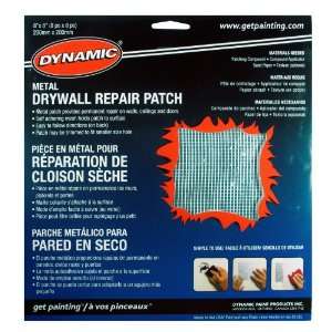  Dynamic LF044001 Metal Drywall Repair Patch, 4 Inch by 4 