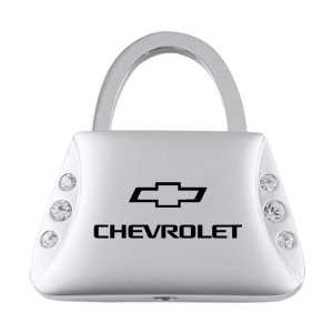  Chevrolet Bowtie Jeweled Purse Keychain 