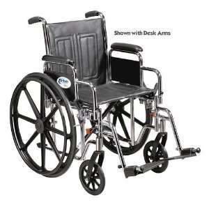  `Wheelchair Std Rem Full Arms 16
