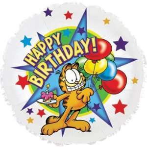  Garfield Happy Birthday 18 Foil Balloons Toys & Games