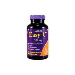  Easy C 500 mg with Bios   120 vegicaps Health & Personal 