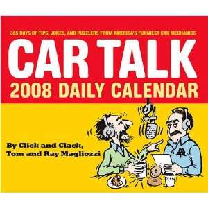 Car Talk 2008 Desk Calendar