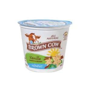 Brown Cow Low Fat Vanilla Yogurt, Size 32 Oz (Pack of 6)  