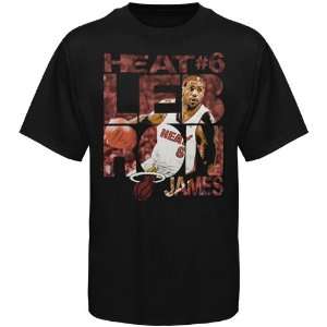  Majestic LeBron James Miami Heat Youth Slamma Jamma T 